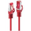 LINDY 47361 RJ45 síťové kabely, propojovací kabely CAT 6 S/FTP 0.50 m červená 1 ks LINDY 47361 RJ45 síťové kabely, propojovací kabely CAT 6 S/FTP 0.50 m červená 1 ks