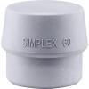 Halder SIMPLEX 3203.060 náhradní hlava středně tvrdé 140 g 1 ks Halder SIMPLEX 3203.060 náhradní hlava středně tvrdé 140 g 1 ks