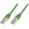 Digitus DK-1511-050/G RJ45 síťové kabely, propojovací kabely CAT 5e U/UTP 5.00 m zelená UL certifikace 1 ks