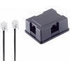 Shiverpeaks telefonní adaptér [1x RJ45 zásuvka 8p4c - 6x RJ45 zásuvka 8p4c] 3 m černá