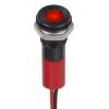Indikátor pro montáž do panelu, řada: RS PRO Jasně červená, typ žárovky: LED Vodič RS PRO 24V dc 8 mm, IP67 Indikátor pro montáž do panelu, řada: RS PRO Jasně červená, typ žárovky: LED Vodič RS PRO 24V dc 8 mm, IP67
