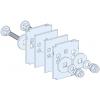 Schneider Electric LVS04641 Hranolový seT-P, Linergy BS, spojení, horizontální, pro průřez kolejnic 80 x 5 mm, 80 x 10 mm, 100 x 10 mm Příslušenství pro malé Schneider Electric LVS04641 Hranolový seT-P, Linergy BS, spojení, horizontální, pro průřez kolejnic 80 x 5 mm, 80 x 10 mm, 100 x 10 mm Příslušenství pro malé