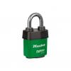 Master Lock Visací zámek Klíč Odolnost vůči povětrnostním vlivům, Laminovaná ocel, Tvrzená slitina boru Venkovní 8 mm