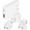 Maxtrack MQ4L cestovní nabíječka, Rychlonabíječka, GaN, USB A, USB-C®, 45 W, Rychlé nabíjení
