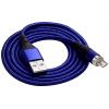 Akyga USB kabel USB-A zástrčka, USB Micro-B zástrčka 1.00 m modrá magnetická zástrčka AK-USB-47 Akyga USB kabel USB-A zástrčka, USB Micro-B zástrčka 1.00 m modrá magnetická zástrčka AK-USB-47