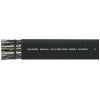 HELU 28014-500 plochý kabel 4 G 4 mm², 500 m, černá