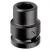 Nástrčkový klíč 12.7 mm pohon 19 mm Standardní nástrčná hlavice Čtvercový, celková délka: 38mm Facom Nástrčkový klíč 12.7 mm pohon 19 mm Standardní nástrčná hlavice Čtvercový, celková délka: 38mm Facom