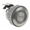 Schurter Tlačítkový spínač, řada: MSM LA 22 IP40 DPDT Panel Blokování Osvětlené 22 mm 12A, barva LED: Modrá 125 V dc 250
