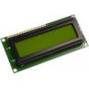 Display Elektronik LCD displej žlutozelená 16 x 2 Pixel (š x v x h) 80 x 36 x 9.6 mm