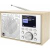Stolní rádio Dual DCR 100, Bluetooth, DAB+, FM, dřevo (světlé)