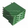 Vidlice 15EDGVH-3.50-08P-14-00A(H), 250 V / 7 A, 180°, zelená Vidlice 15EDGVH-3.50-08P-14-00A(H), 250 V / 7 A, 180°, zelená