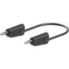 Stäubli LK-4N-F10 měřicí kabel 50 cm černá 1 ks Stäubli LK-4N-F10 měřicí kabel 50 cm černá 1 ks