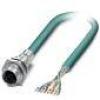 Phoenix Contact 1424148 RJ45 síťové kabely, propojovací kabely S/FTP 1.00 m zelená 1 ks Phoenix Contact 1424148 RJ45 síťové kabely, propojovací kabely S/FTP 1.00 m zelená 1 ks