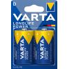 Baterie Varta 4920 R20, 1,5 V, alkalická, 2 ks