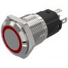 EAO Osvětlené tlačítko, řada: 82 IP65, IP67 SPDT Panel Blokování Osvětlené 16 mm 3A, barva LED: Červená 12 V dc 12 V ac EAO Osvětlené tlačítko, řada: 82 IP65, IP67 SPDT Panel Blokování Osvětlené 16 mm 3A, barva LED: Červená 12 V dc 12 V ac