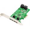Dawicontrol DC-624E RAID RAID řadič PCIe vč. nízkoprofilového krycího plechu na prázdný slot, Bootovatelné, S podporou RAID