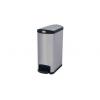 Rubbermaid Commercial Products Nádoba na odpad, Slim Jim 50L, Černá Pedál víko Pozinkovaná ocel Rubbermaid Commercial Products Nádoba na odpad, Slim Jim 50L, Černá Pedál víko Pozinkovaná ocel