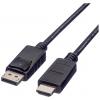 Roline green DisplayPort kabel Konektor DisplayPort, Zástrčka HDMI-A 2.00 m černá 11.44.5781 stíněný, bez halogenů, krytí TPE Kabel DisplayPort Roline green DisplayPort kabel Konektor DisplayPort, Zástrčka HDMI-A 2.00 m černá 11.44.5781 stíněný, bez halogenů, krytí TPE Kabel DisplayPort