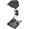 MH Connectors MHDTZK9-BK-K 6560-0815-01 D-SUB pouzdro Pólů: 9 kov 180 ° černá 1 ks
