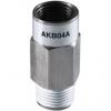 Zpětný ventil, řada: AKH/AKB Se závitem SMC 1/2 in BSPT 1/4 in