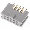 Patice PCB, řada: 8500, orientace těla: Rovný, rozteč: 2.54 mm Deska-deska, počet kontaktů: 10, počet řad: 2, Průchozí Patice PCB, řada: 8500, orientace těla: Rovný, rozteč: 2.54 mm Deska-deska, počet kontaktů: 10, počet řad: 2, Průchozí