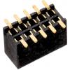 Patice PCB, řada: WR-PHD, orientace těla: Rovný, rozteč: 1.27 mm Deska-deska, počet kontaktů: 28, počet řad: 2, Povrch
