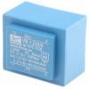 Block Transformátor PCB, sekundární napětí: 6 V ac, počet výstupů: 2 Pájka 1 VA Block Transformátor PCB, sekundární napětí: 6 V ac, počet výstupů: 2 Pájka 1 VA