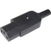 Síťová zdířka IEC60320 C13, LZ-14-T2B, 230 V / 10 A Síťová zdířka IEC60320 C13, LZ-14-T2B, 230 V / 10 A