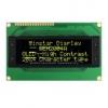 OLED znakový displej WEH002004BLPP5N00100, 4×20, žlutý, 5 V