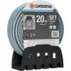 GARDENA 18005-50 mit Schlauch Nástěnný držák na hadici 20 m 1/2 palce 1 sada černá