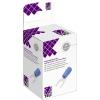 TRU COMPONENTS T2010C303 vidlicové kabelové oko 1.5 mm² 2.5 mm² Ø otvoru=3.2 mm částečná izolace modrá 25 ks