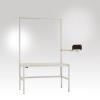 Manuflex LZ8288.9006 ESD ESD držák skříně euro prvek s dvojitým kloubem, š x h = 305 x 305 x 35 mm