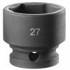 Nástrčkový klíč 1/2 in pohon 27 mm 6 bodů Čtvercový, celková délka: 32mm Facom Nástrčkový klíč 1/2 in pohon 27 mm 6 bodů Čtvercový, celková délka: 32mm Facom