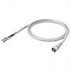 Kabel ovladače snímače, A: Vnitřní, A: Rovný 4, B: Bez koncovky, 250V, IP67, řada: XS5F Omron 5 m