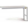 Manuflex LU6136.9006 ESD ESD pracovní stůl Univerzální standardní Přístavný stůl s plastové desky, Šxhxv = 2000 x 1200 x 766-876 mm hliníkově stříbrná Manuflex LU6136.9006 ESD ESD pracovní stůl Univerzální standardní Přístavný stůl s plastové desky, Šxhxv = 2000 x 1200 x 766-876 mm hliníkově stříbrná