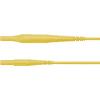 Schützinger MSFK B441 / 1 / 100 / GE měřicí kabel zástrčka 4 mm zástrčka 4 mm žlutá 1 ks Schützinger MSFK B441 / 1 / 100 / GE měřicí kabel zástrčka 4 mm zástrčka 4 mm žlutá 1 ks
