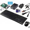 TRU COMPONENTS Pro Set Raspberry Pi® 5 B+ 8 GB 2.4 GHz vč. napájecího zdroje, vč. pouzdra, vč. chladicího tělesa, vč. HDMI™ kabelu, vč. klávesnice, vč. myši TRU COMPONENTS Pro Set Raspberry Pi® 5 B+ 8 GB 2.4 GHz vč. napájecího zdroje, vč. pouzdra, vč. chladicího tělesa, vč. HDMI™ kabelu, vč. klávesnice, vč. myši