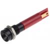 Indikátor pro montáž do panelu Zapuštěný barva Červená Pájecí plíšek, 24 V ac, 24V dc RS PRO, IP67 Indikátor pro montáž do panelu Zapuštěný barva Červená Pájecí plíšek, 24 V ac, 24V dc RS PRO, IP67