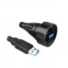 Bulgin Kabel USB Vnější, řada: Standard Buccaneer - USB, A: USB typu A, 2 m Vnější, Černá, B: USB typu A Bulgin Kabel USB Vnější, řada: Standard Buccaneer - USB, A: USB typu A, 2 m Vnější, Černá, B: USB typu A