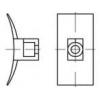 TRU COMPONENTS držák kabelu samolepicí TC-6646600 Průměr kabelového sv...
