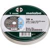 Metabo 616398000 Řezný kotouč 115 mm 10 ks Nerezová ocel Metabo 616398000 Řezný kotouč 115 mm 10 ks Nerezová ocel