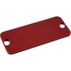 Hammond Electronics 1455LALRD-10 1455LALRD-10 pouzdro (d x š) 103 mm x 30.5 mm hliník červená 10 ks