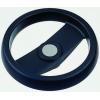 78611 Elesa Černá Technopolymer Ruční kolo 124 mm 78611 Elesa Černá Technopolymer Ruční kolo 124 mm