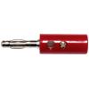 Mueller Electric BU-00249-2 banánkový konektor červená Délka: 42.672 mm 1 ks