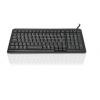 Klávesnice, model: KYB500-K103, Kabelový, Černá, USB, PS2 Kompaktní QWERTY (USA) x 20 mm x 370mm Ceratech Klávesnice, model: KYB500-K103, Kabelový, Černá, USB, PS2 Kompaktní QWERTY (USA) x 20 mm x 370mm Ceratech