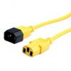 Napájecí kabel 800 mm, A: IEC C14, B: IEC C13, 250V ac Roline Napájecí kabel 800 mm, A: IEC C14, B: IEC C13, 250V ac Roline