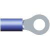 Očková koncovka, řada: PLASTI-GRIP, pokovení: Cín, M5, Modrá, 105 °C, min. AWG: 16 AWG, max. AWG: 14 AWG, Izolované, TE