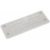 Trelleborg MH-24 F 30-3 LIGHT GREY UL94 V-0 IP65 | TPE | Screw TPE, šedá, 1 ks
