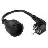 RS PRO Prodlužovací kabel, délka kabelu: 5 m, 60V CEE 7/7 Černá, Černá Polyvinylchlorid Typ E RS PRO Prodlužovací kabel, délka kabelu: 5 m, 60V CEE 7/7 Černá, Černá Polyvinylchlorid Typ E