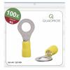 Quadrios 22C459 kulaté kabelové oko Průřez (max.)=6.0 mm² Ø otvoru=8.5 mm částečná izolace žlutá 1 sada Quadrios 22C459 kulaté kabelové oko Průřez (max.)=6.0 mm² Ø otvoru=8.5 mm částečná izolace žlutá 1 sada